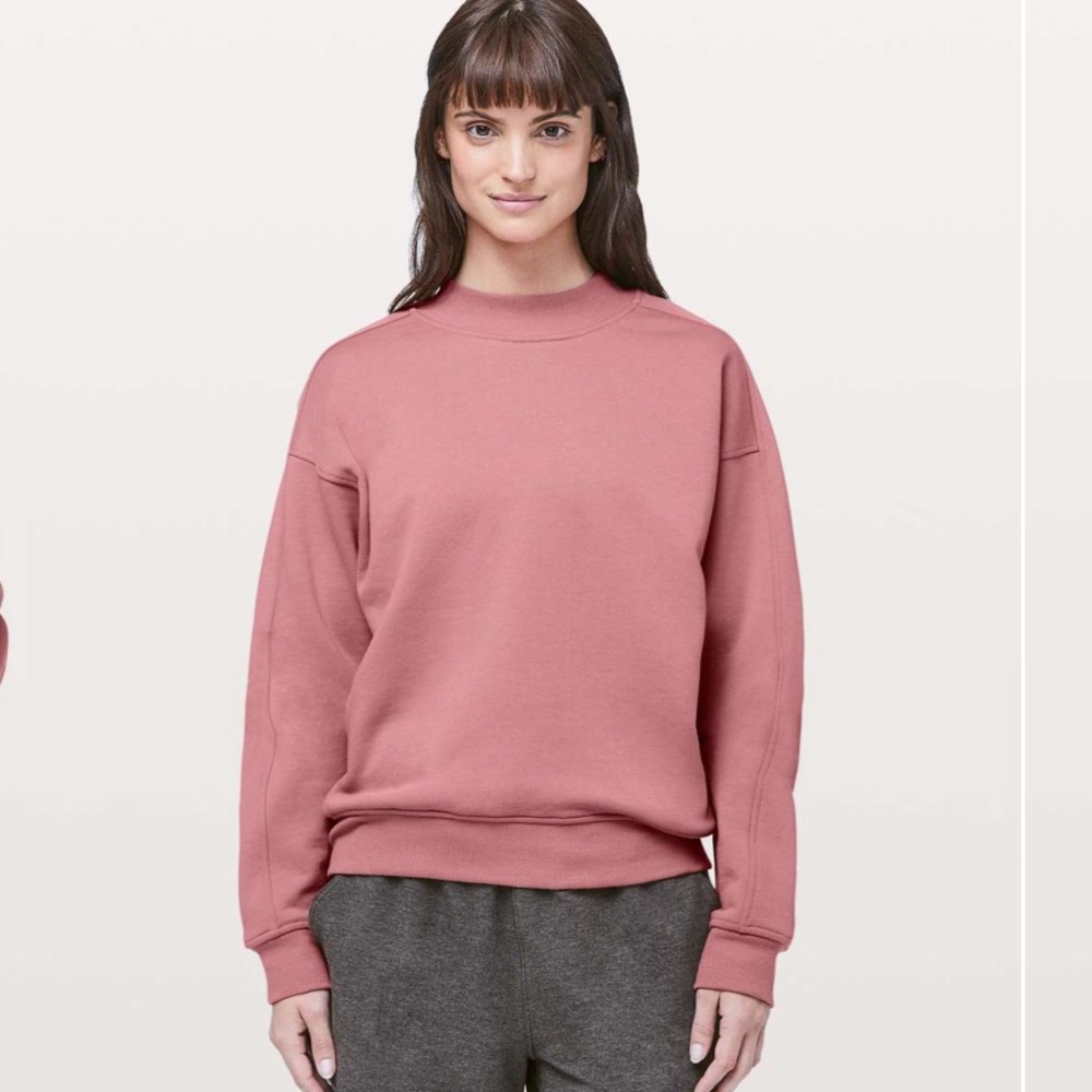 LULULEMON Chill On Pullover Quicksand size 4